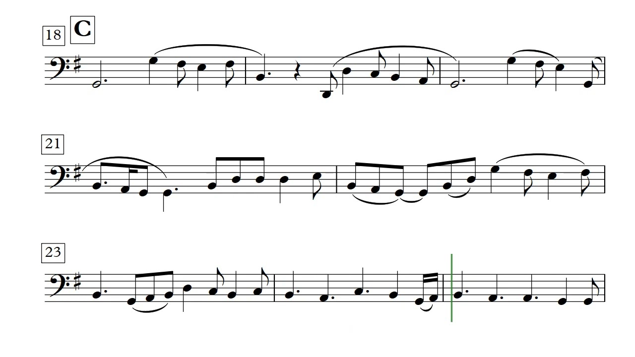 Perfect | Ed Sheeran | - Cello (Sheet Music)