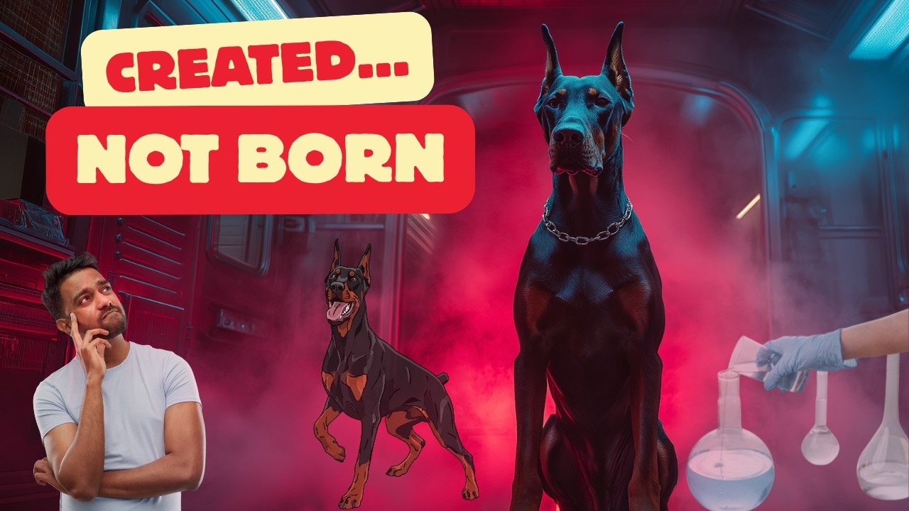 💀 Doberman - Human Designed the Perfect Dog