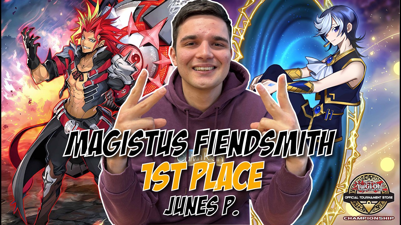 Yu-Gi-Oh! Magistus Fiendsmith 1st Place OTS Championship Aachen Deck Profile | Junes P. | März 2026