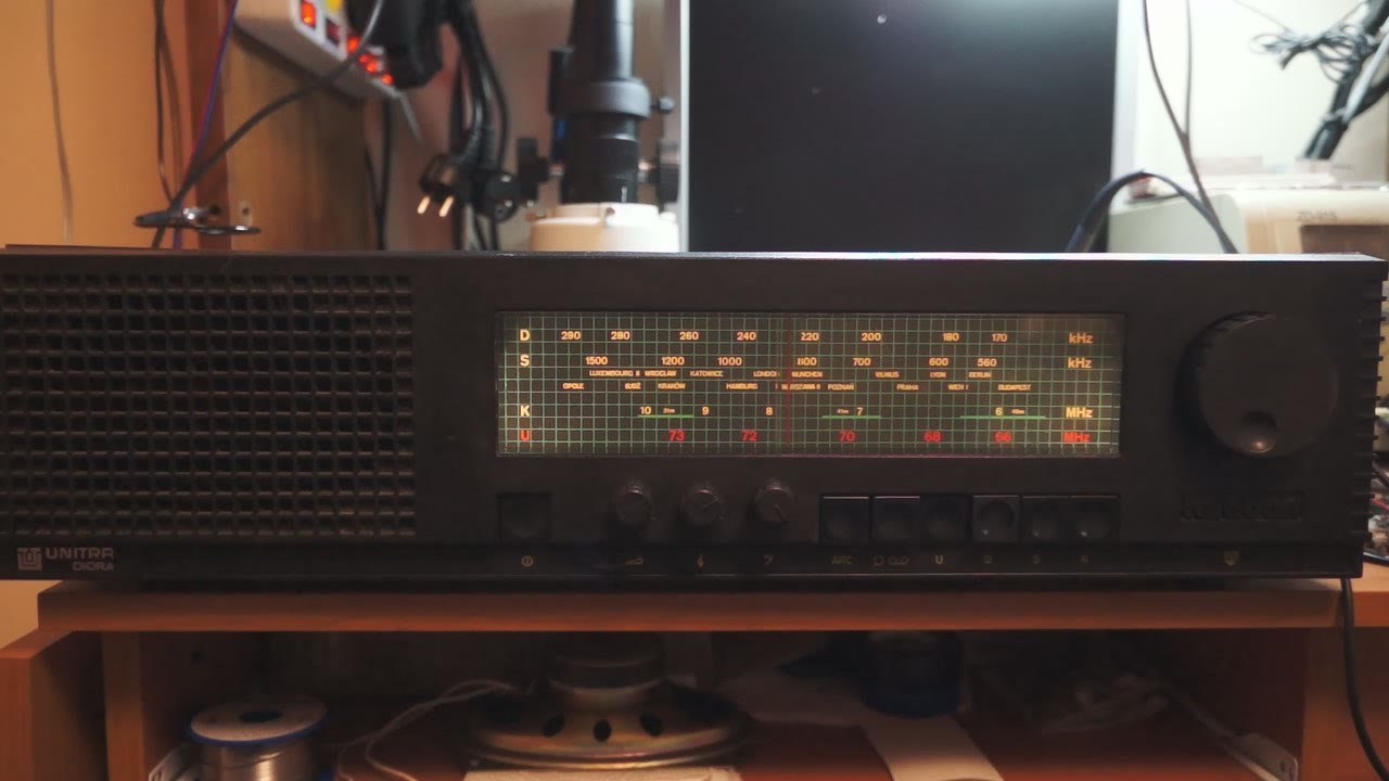 Radio Taraban 1 DMP-502 - naprawa i przestrojenie