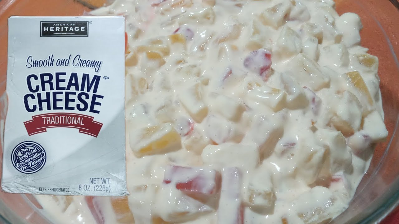 FRUIT SALAD /FRUIT SALAD RECIPE / FRUIT SALAD WITH CREAM CHEESE BY: JON & MEMEH