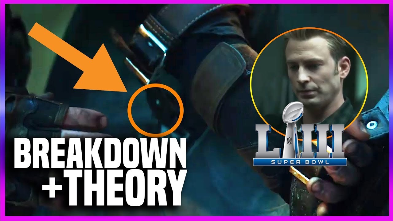 Avengers Endgame Superbowl Teaser Trailer Breakdown + Theory