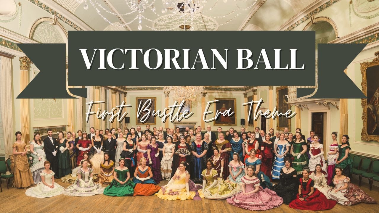 First Bustle Era Victorian Ball - Historical dancing in 1870s Attire (Bath Guildhall)