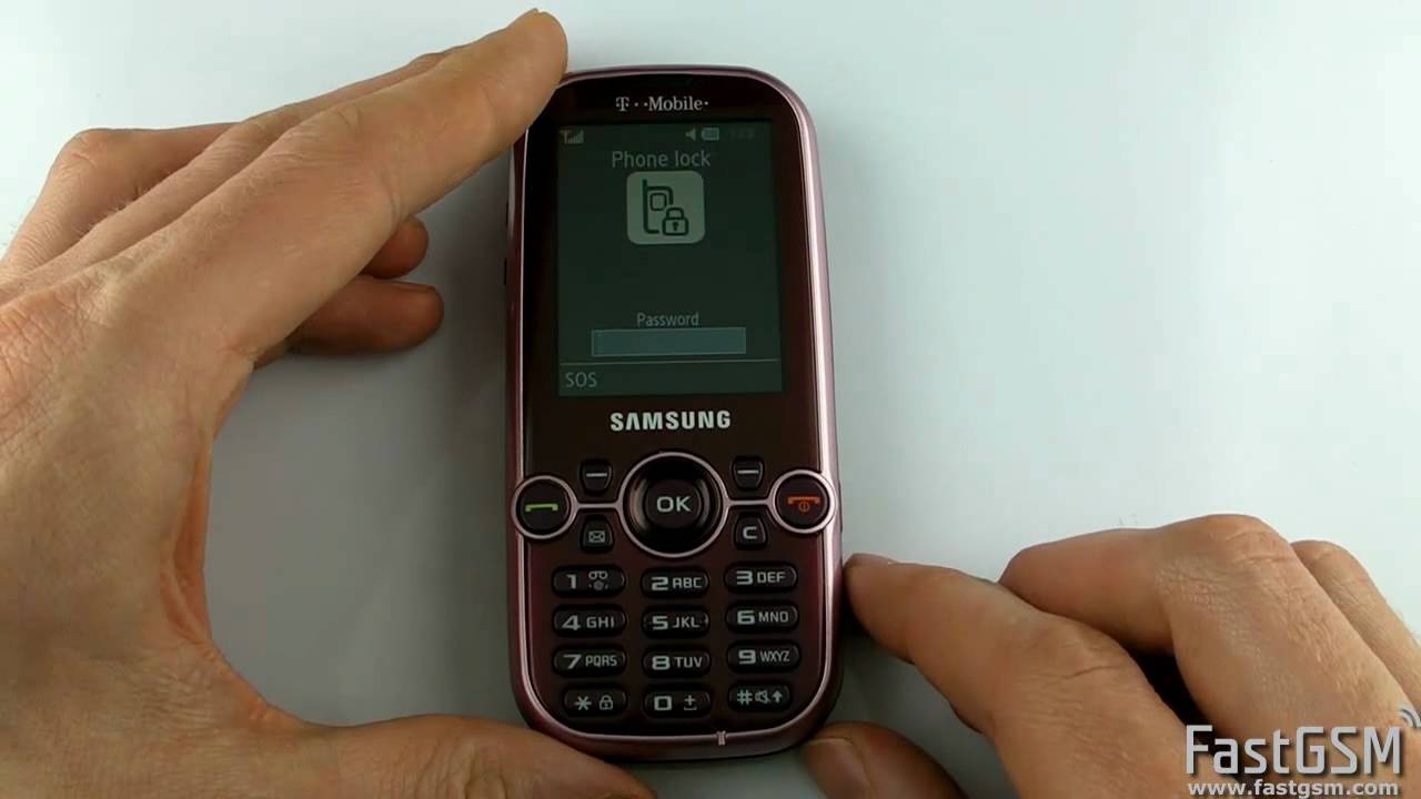 Phone Lock Password Samsung T469 Gravity 2