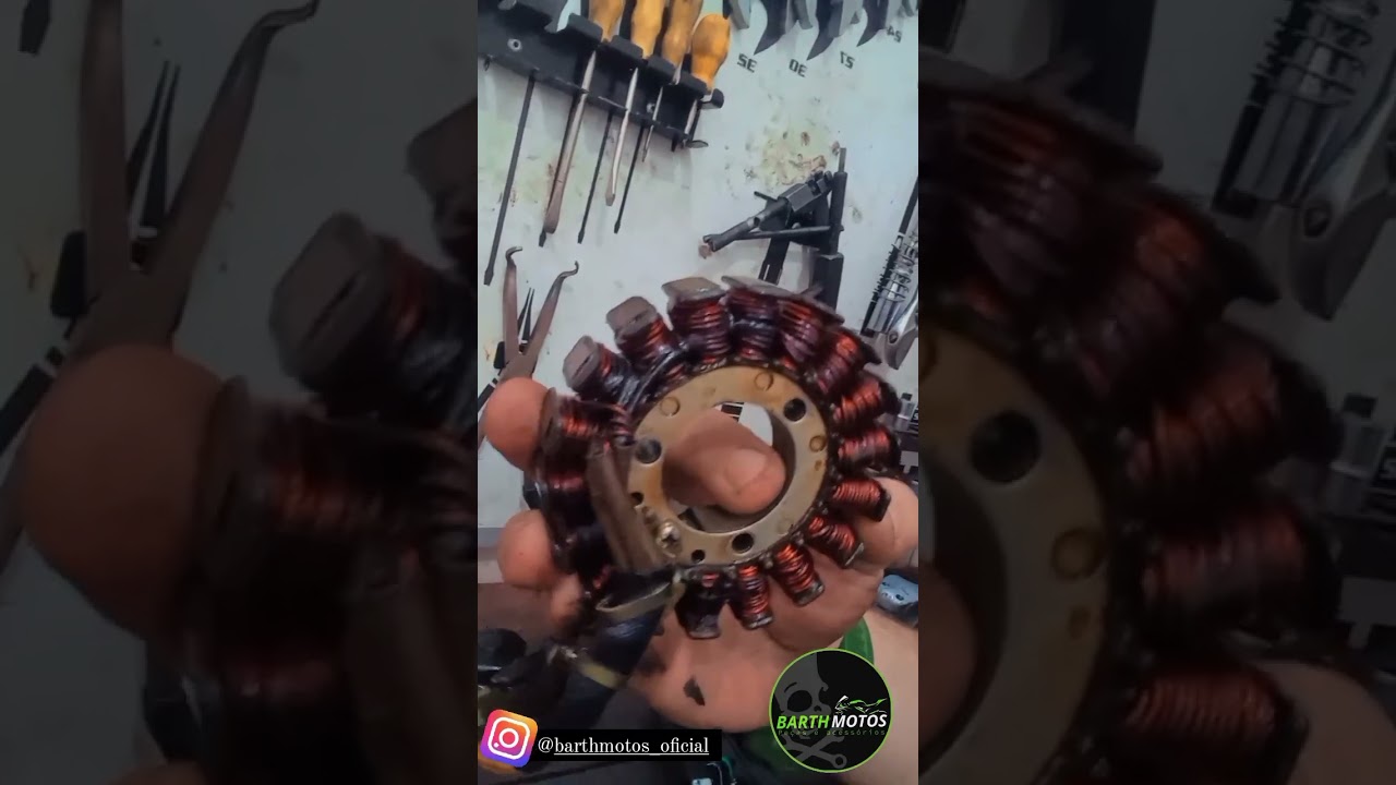 Porque o estator queima?