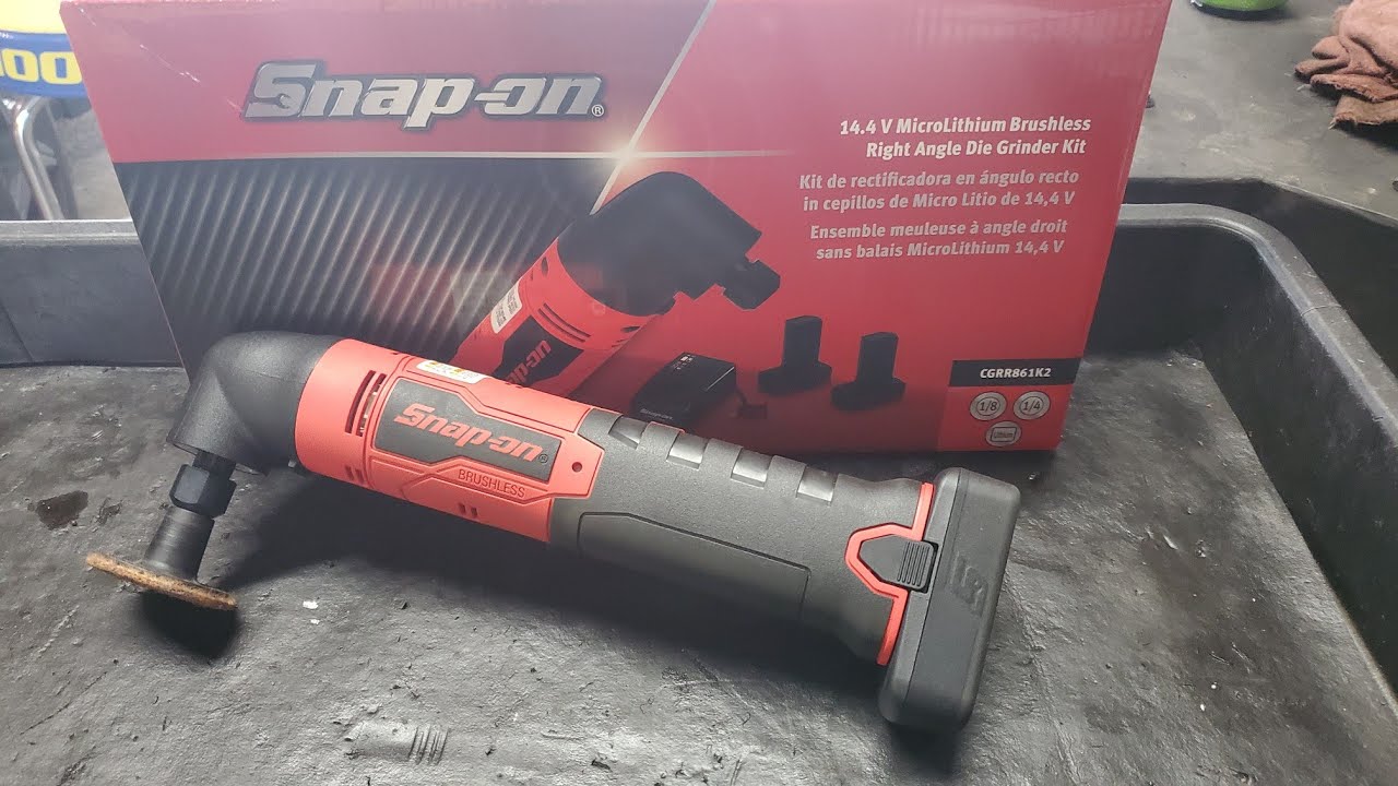 New Snap On brushless die grinder