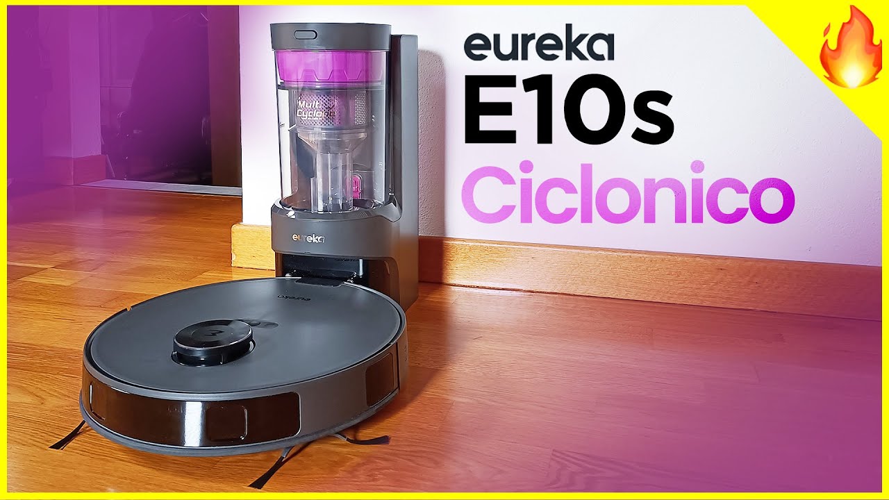 Eureka NER E10s: ASPIRAZIONE CICLONICA, MOCIO SOLLEVABILE e ADDIO SACCHETTI!