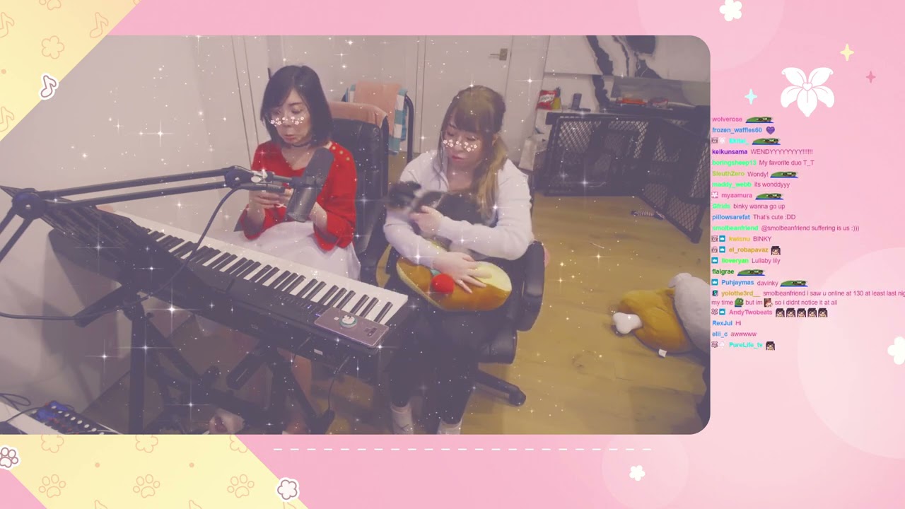 Lilypichu music stream with Natsumiii (Wendy) & Brodin [24 May 2021]