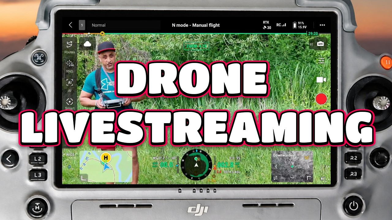 DJI to YouTube LIVE: The Step‑By‑Step Guide No One Shows You. Broadcast to YouTube Like a Pro!