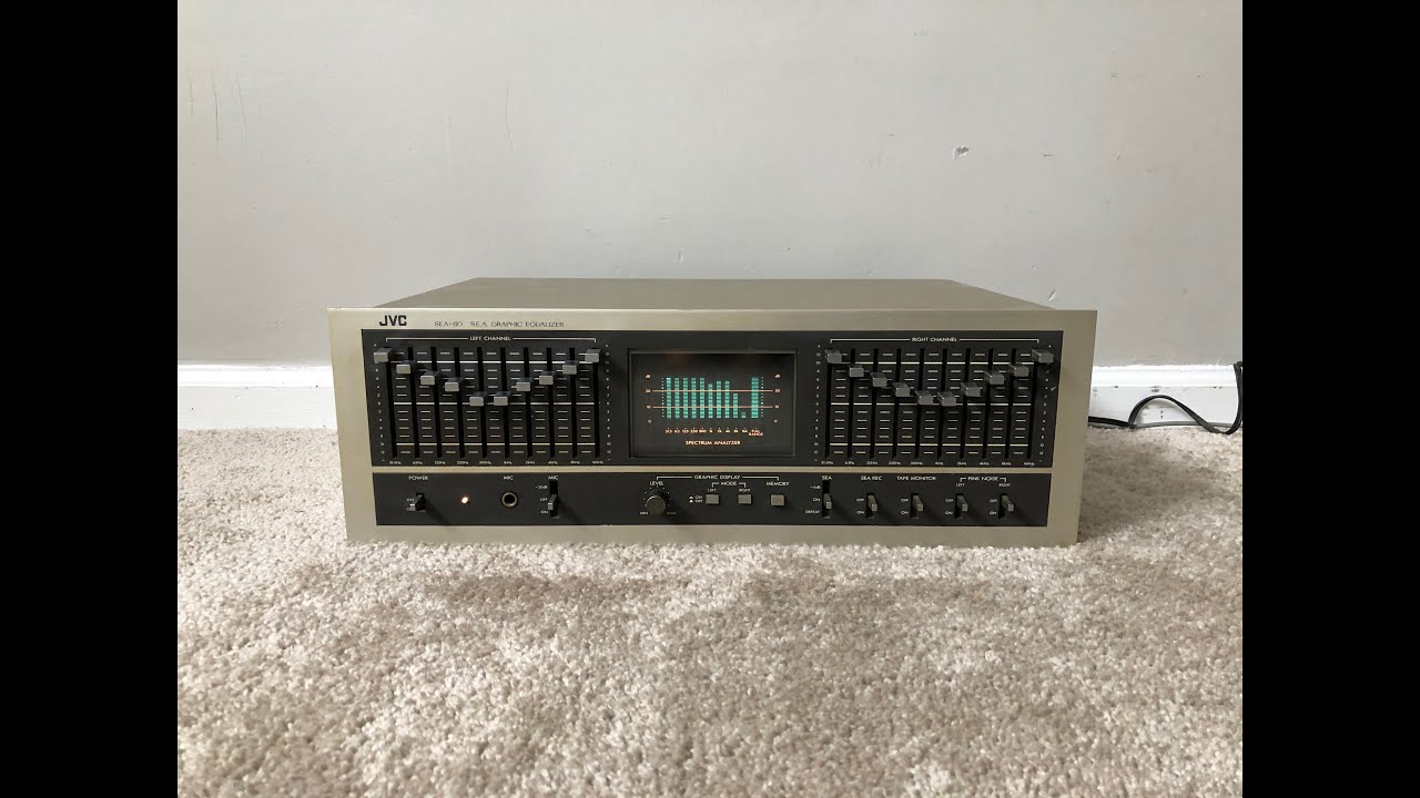 JVC SEA-80 Stereo Graphic Equalizer EQ