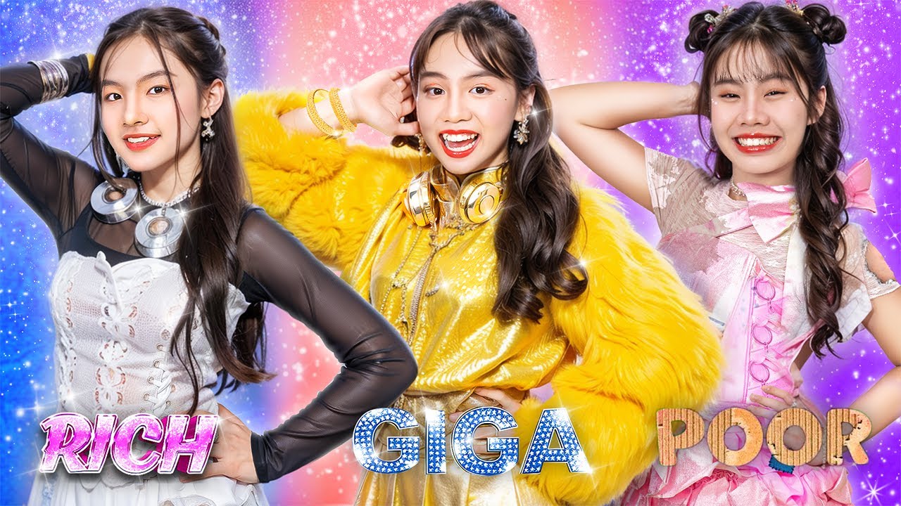 ¡Pobre Vs Rica Vs Súper Rica Chicas En Un Concurso De Baile! ¿Quién Ganará El Concurso?