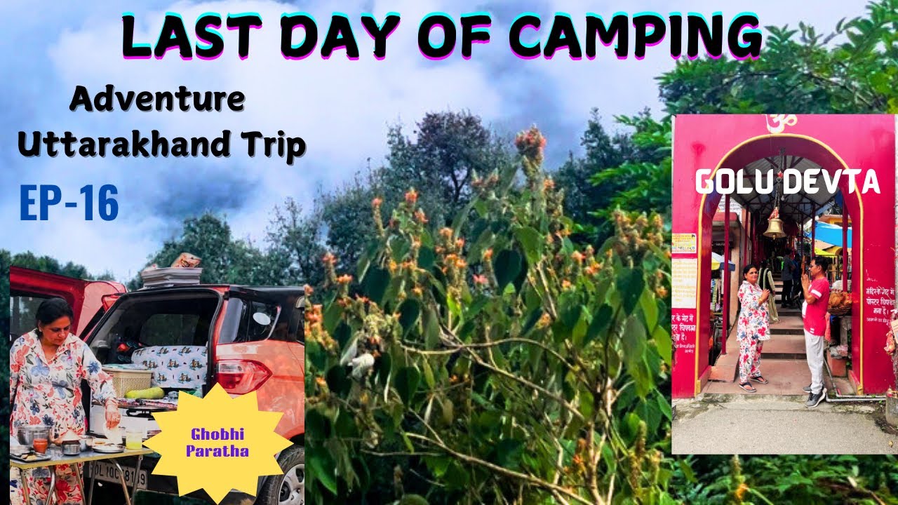 Adventure Uttarakhand Trip ka last day, Exploring Almora to PANGOT,Golu Devta darshan. V-154(EP-16)