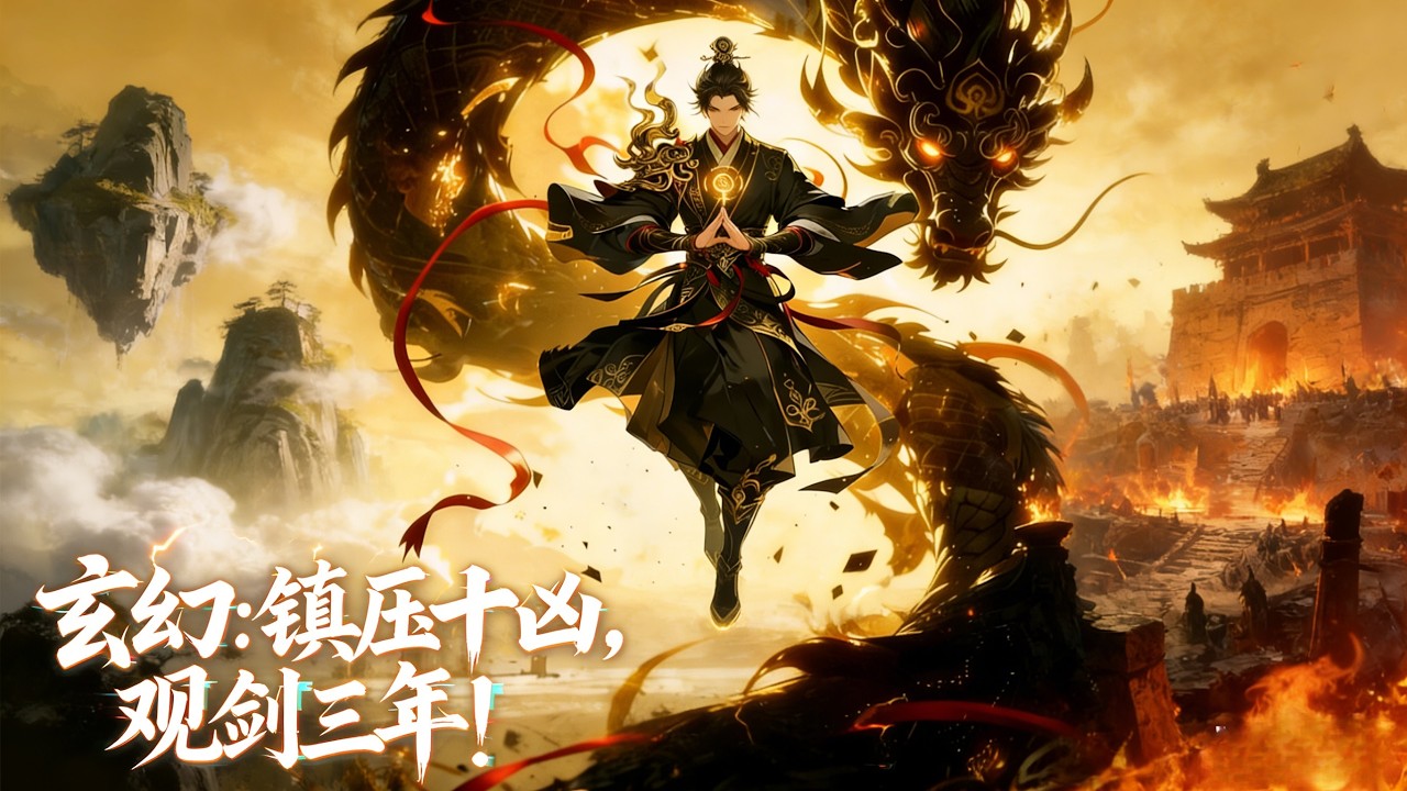 【FULL】《玄幻：镇压十凶，观剑三年！》三年装瞎隐忍封十凶，婚期被退当众受辱，一朝觉醒屠妖灭族，横扫仇敌震彻天地！#热门漫画#小说改编