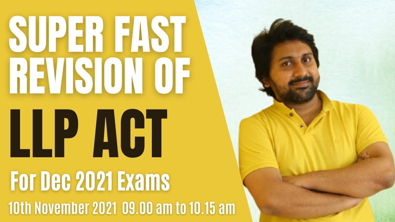 CA FOUNDATION LLP REVISION FOR DEC 21 EXAMS