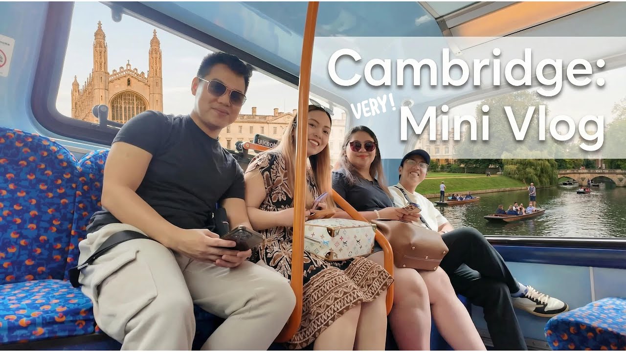 A DAY IN CAMBRIDGE: a very short vlog