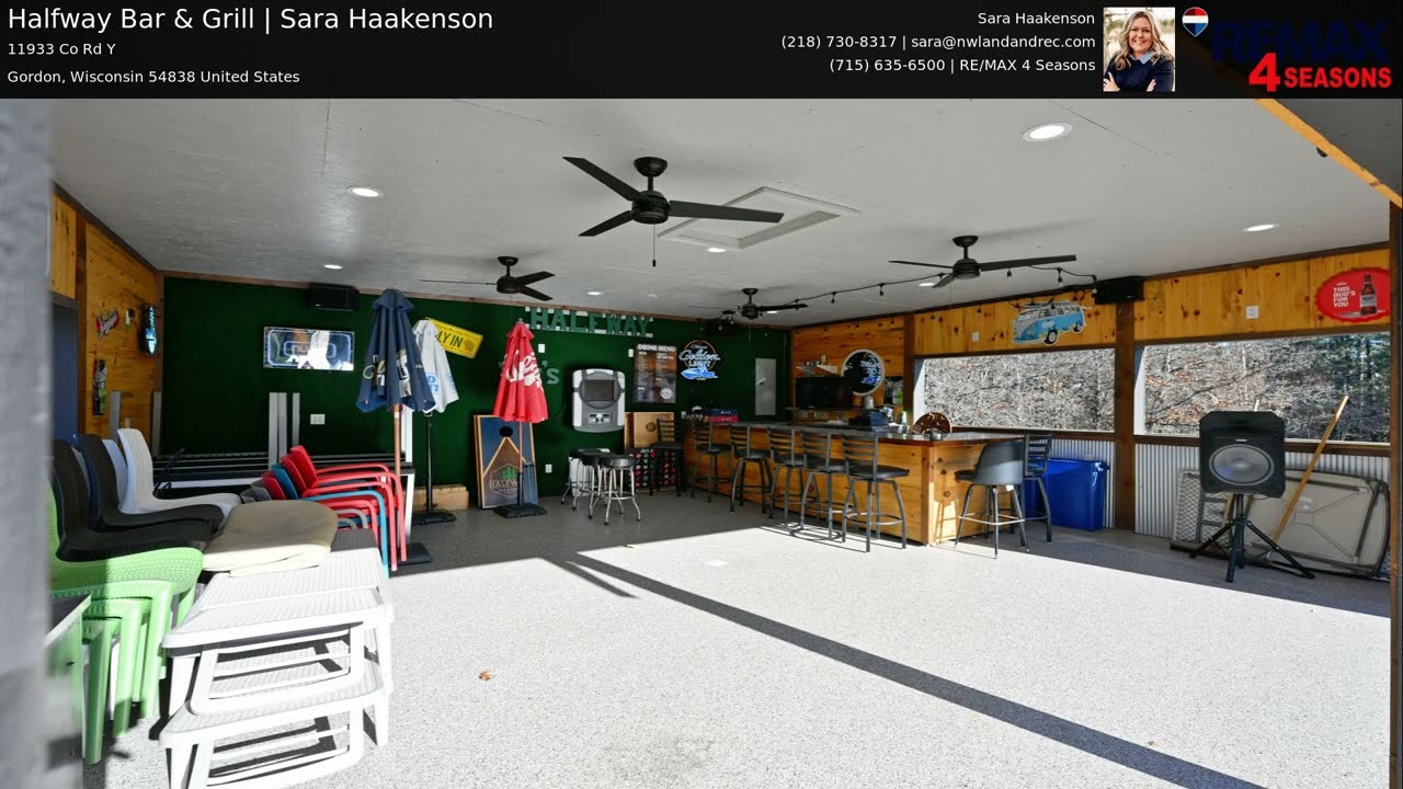 Successful Turnkey Gordon, Wisconsin Bar for Sale | Halfway Bar & Grill | Sara Haakenson