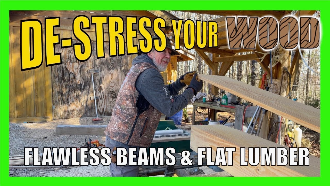 This Sawmill Trick Removes Tension Completely