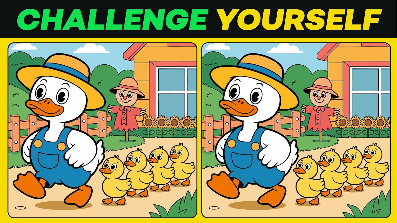 Prove You Have a Sharper Mind with This Hidden Difference Game!