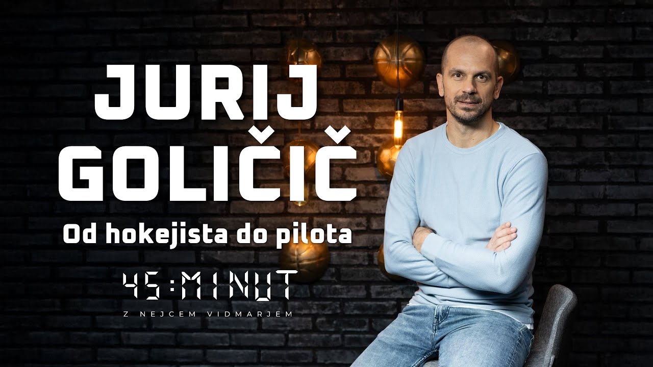 Od hokejista do pilota I 45 minut z Jurijem Goličičem