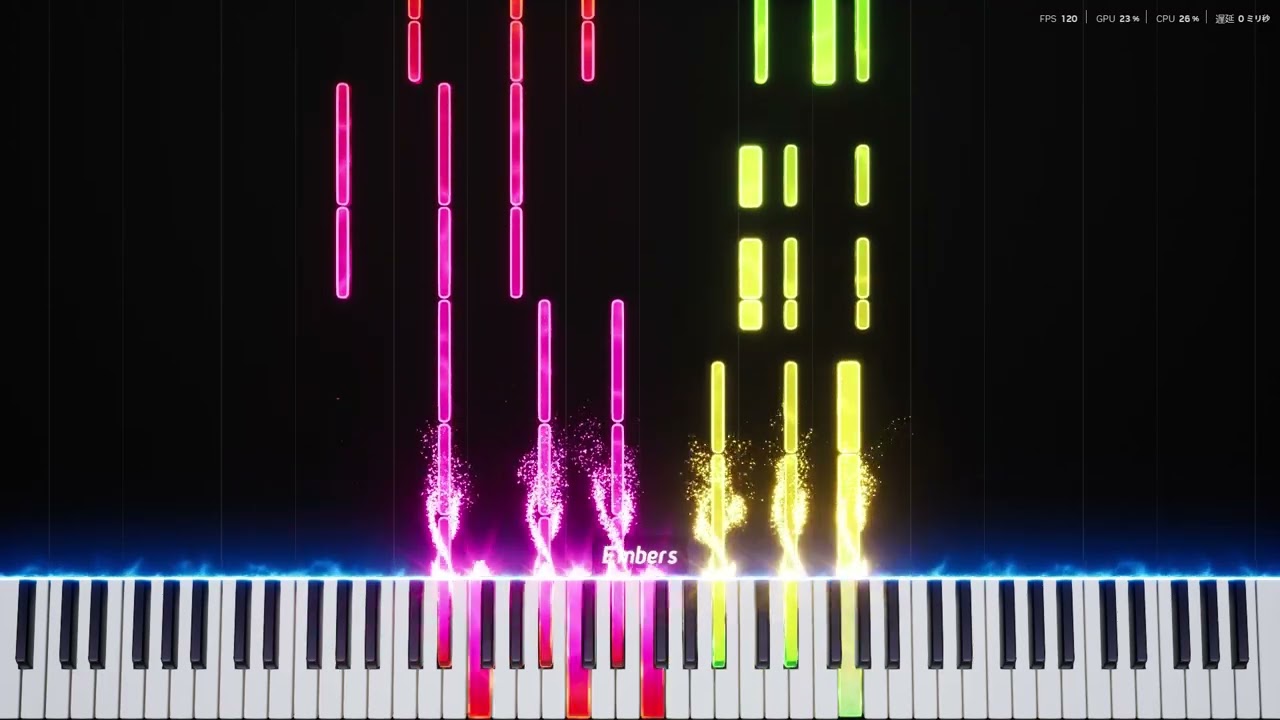 Nadir Orangestar pianoアレンジ