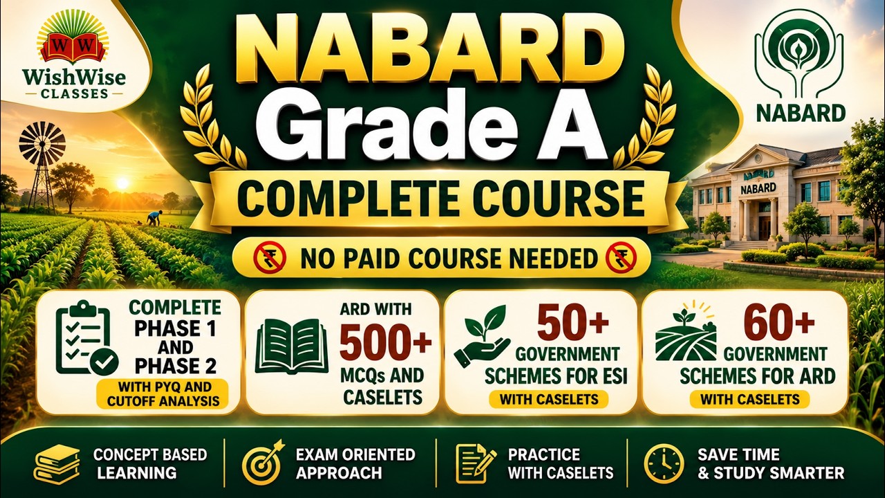 How to Clear NABARD Grade A 2026- Complete details- Exam Pattern | Cutoff | PYQs | Study Material |