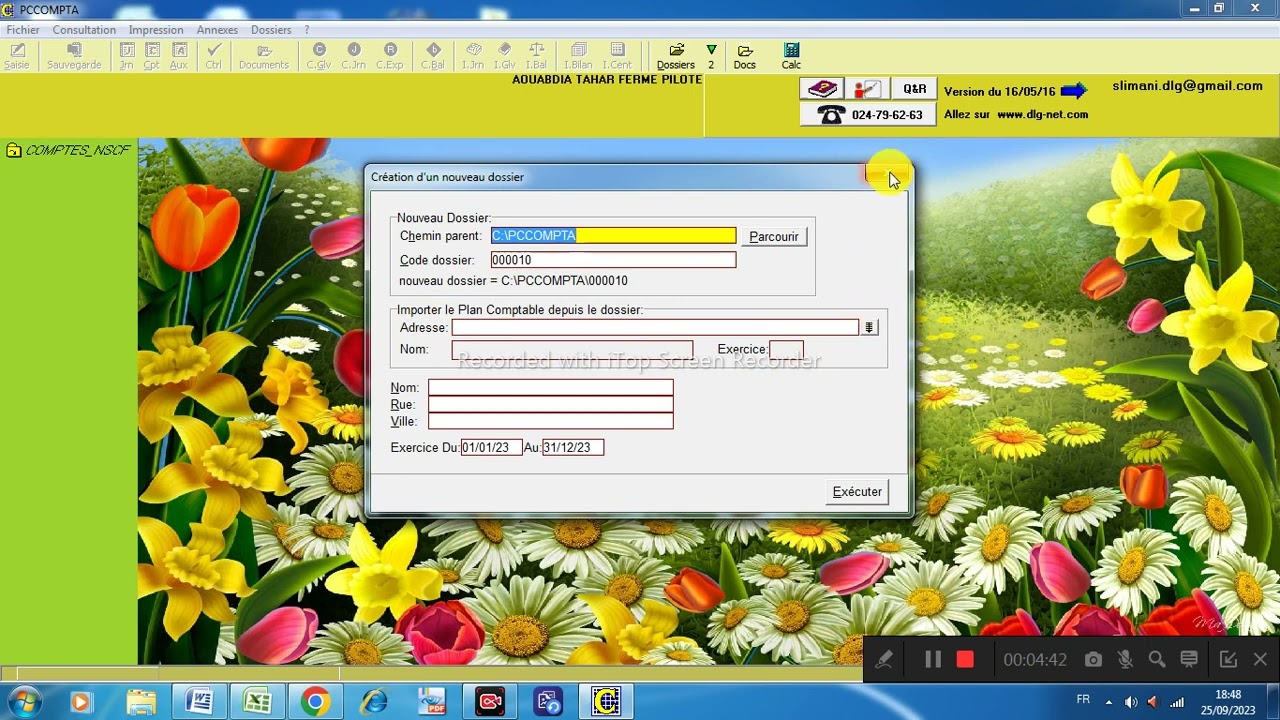 COMMENT UTILISER  LOGICIEL DLG    CHAINE AHMED DLG