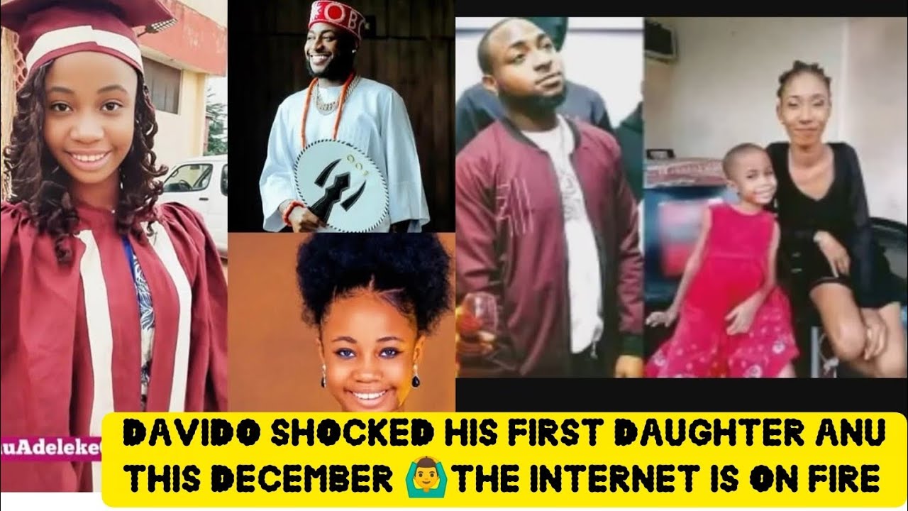 DAVIDO SUPRISES HIS FIRST DAUGHTER ANU🙆‍♂️THE INTERNET IS ON FIRE🔥🔥