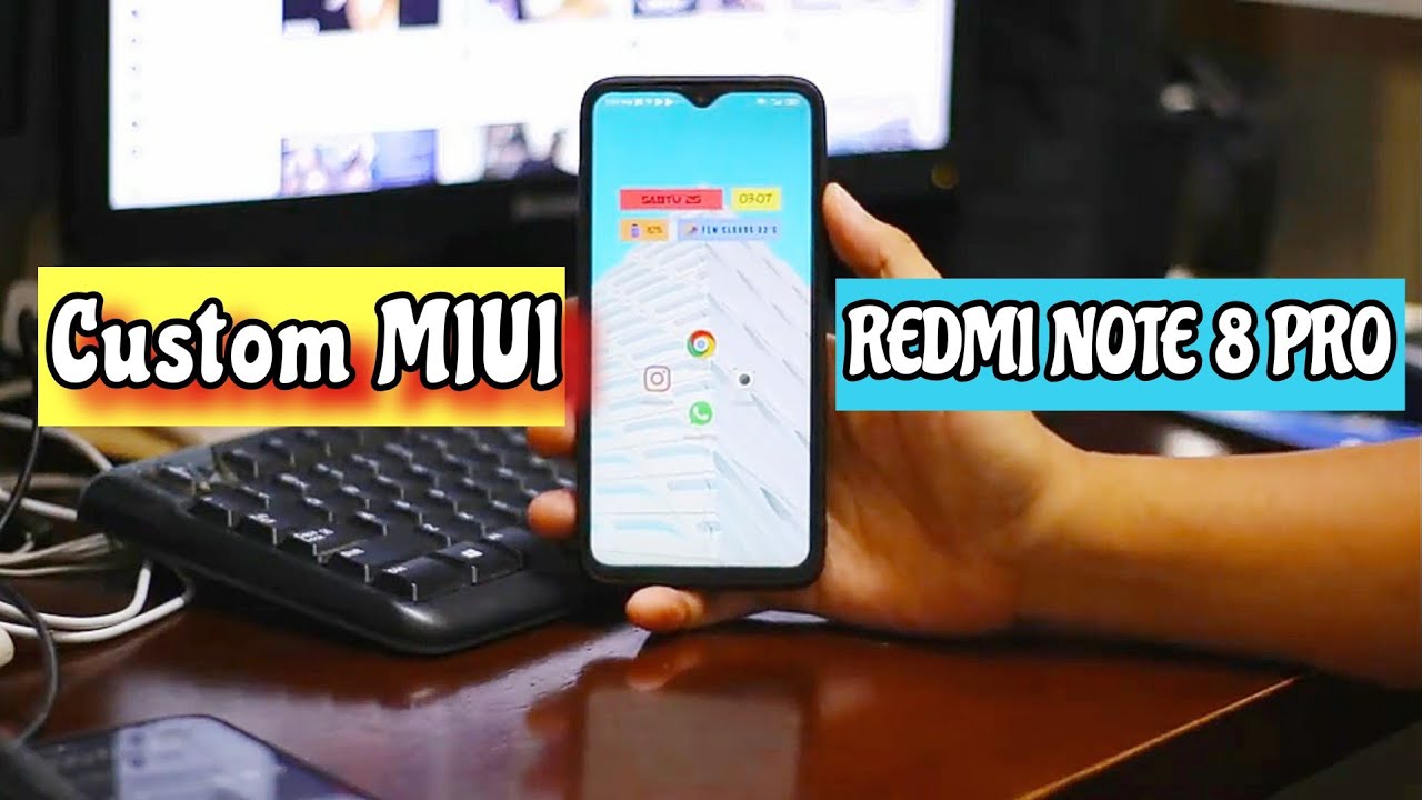 HOMESCREEN SETUP REDMI NOTE 8 PRO