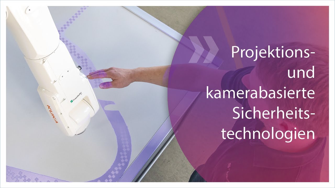 Projektions- und kamerabasierte Sicherheitstechnik für flexible Arbeitsräume