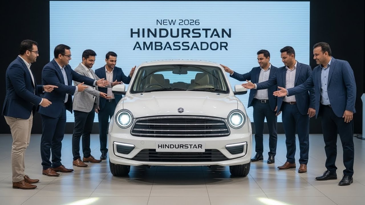 Новый Hindustan Ambassador 2026 года наконец-то представлен!!! Он вернулся! 😱 Ретро-легенда возвр...