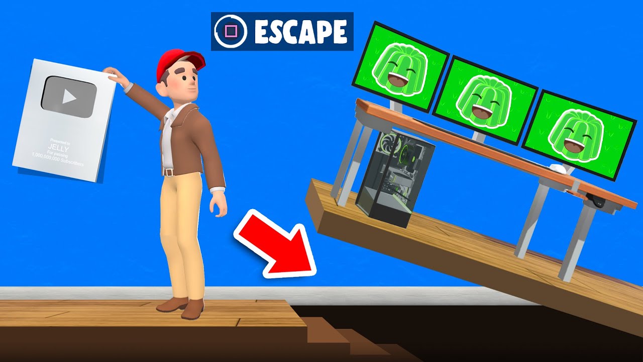 We ESCAPED From JELLY’S HOUSE! (Escape Room)