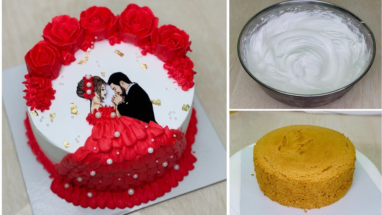 দামসহ এক ভিডিওতেই ১ পাউন্ড ভ্যানিলা কেক তৈরি, ক্রিম তৈরি | 2 Egg Vanilla Sponge Cake Recipe | Cake