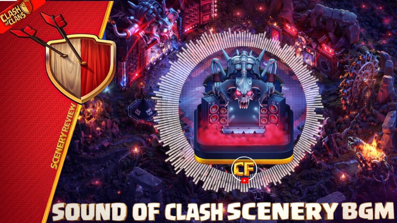 🎵 Sound of Clash Scenery BGM Review | April 2026 | Clash of Clans | Clashflict 🔥🎶