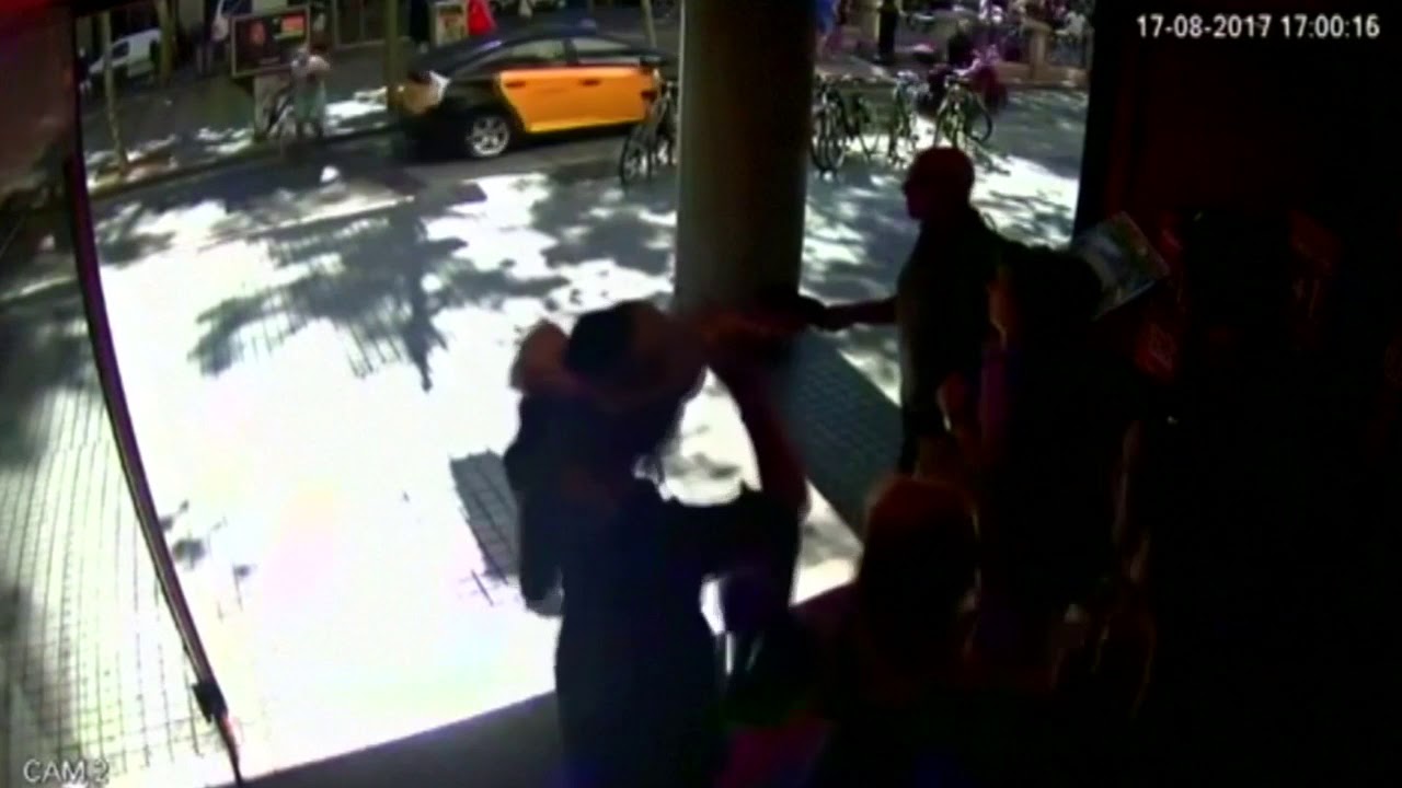 New video emerges of deadly Barcelona van attack