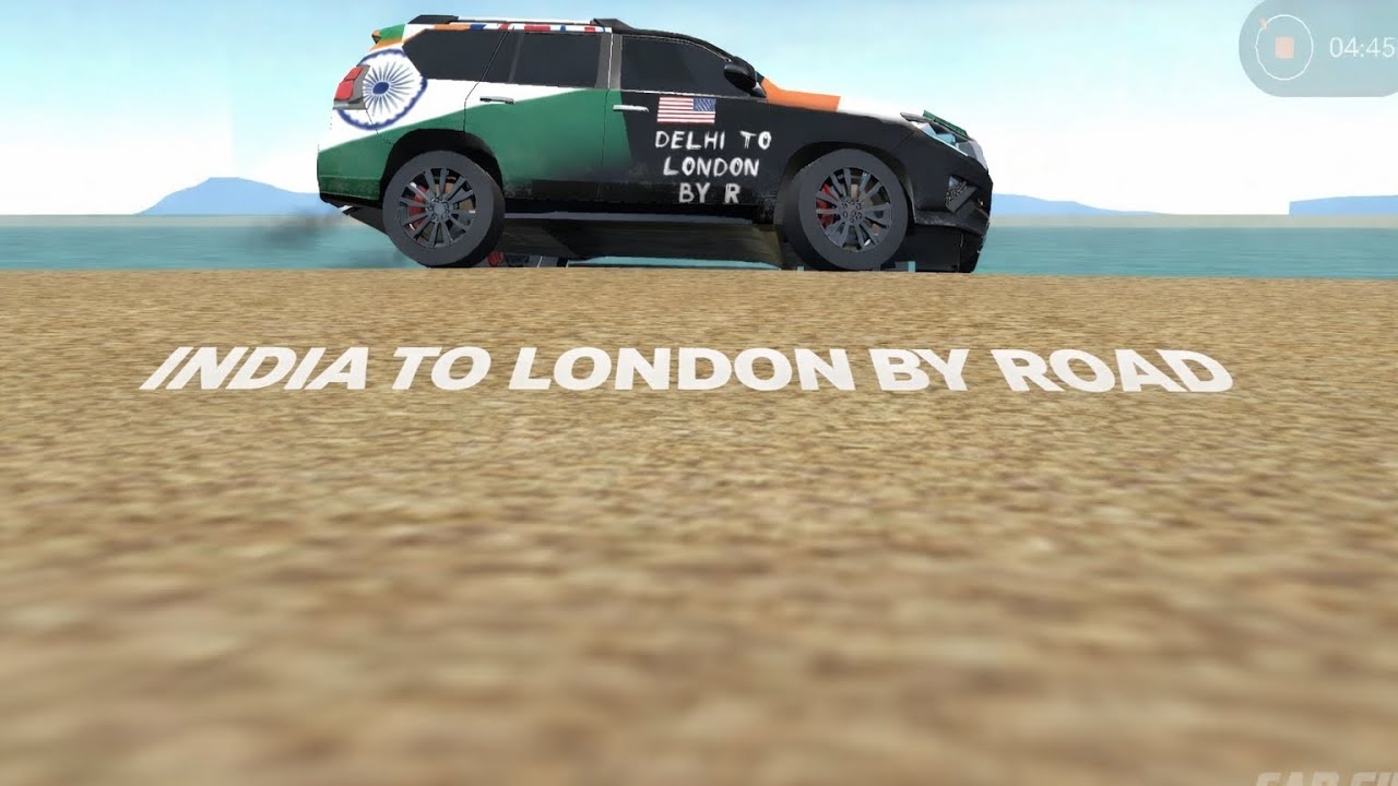 Car simulator 2 India to London by road 