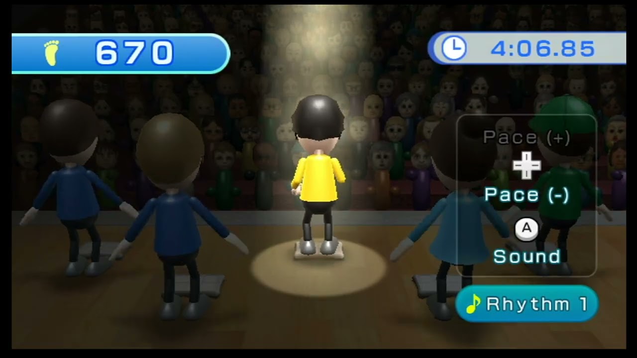 My Wii Fit Journey - Day 181, Sick Steps