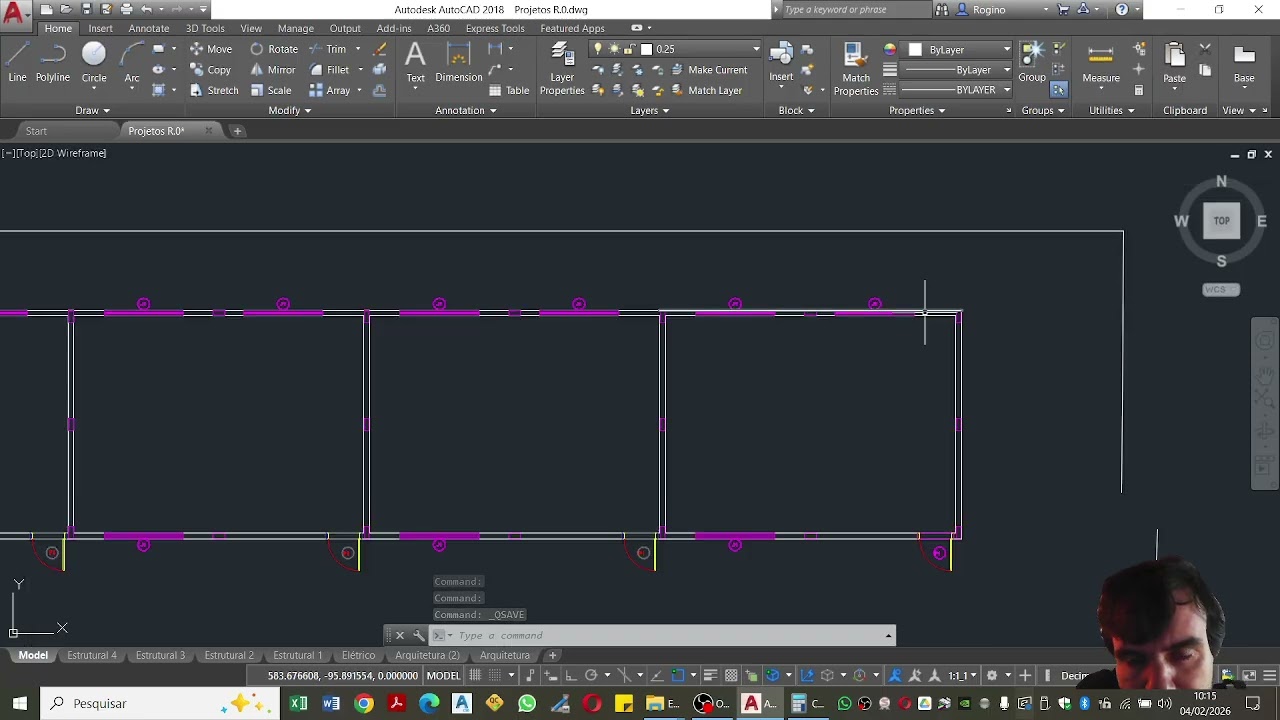Projeto Arquitetônico moldes do TCM GO parte 1