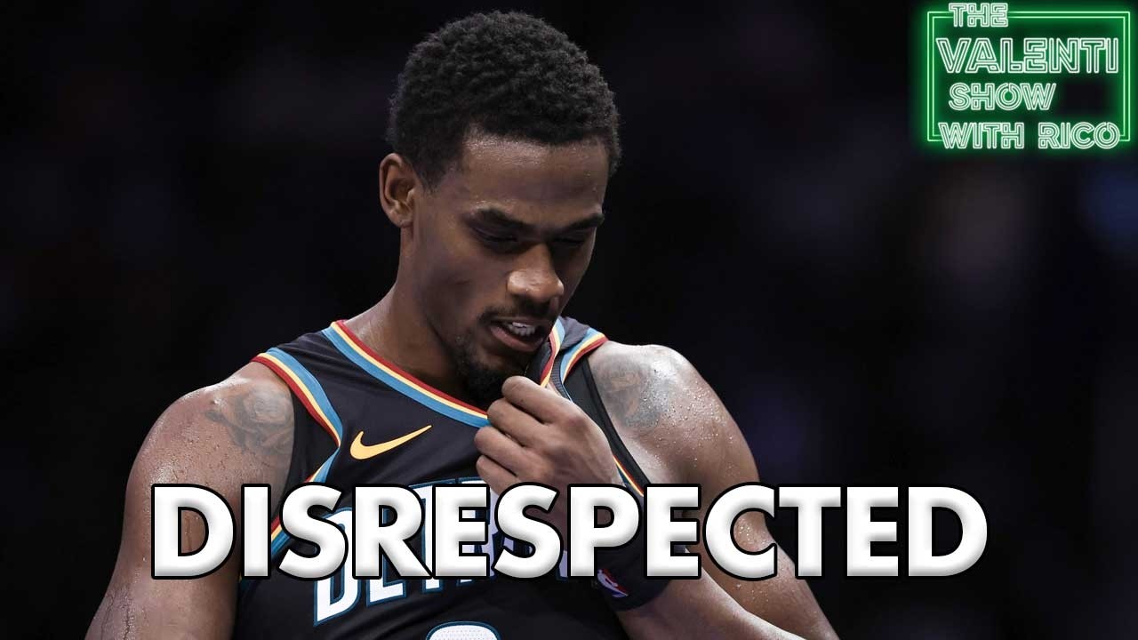 Why Are The Pistons Getting Disrespected Nationally | The Valenti Show with Rico