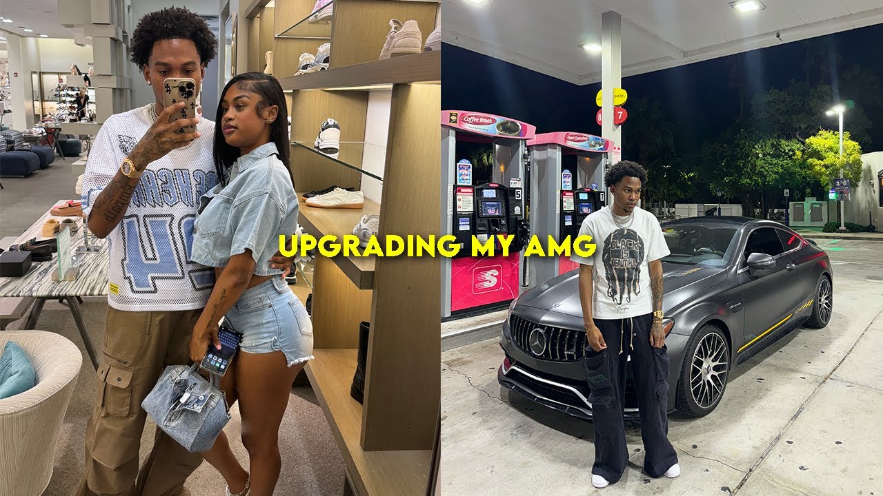 I UPGRADED MY NEW AMG C63s & TOOK MY GIRLFRIEND SHOPPING