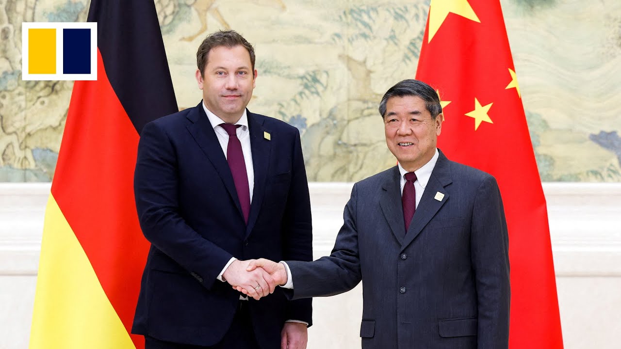 China and Germany strive to reset trade ties in Beijing