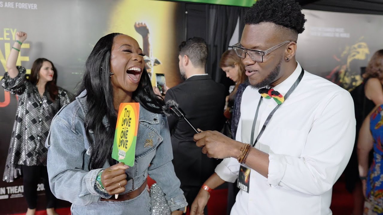 Shelly-Ann Fraser Pryce | Bob Marley : One Love Movie Premiere Jamaica