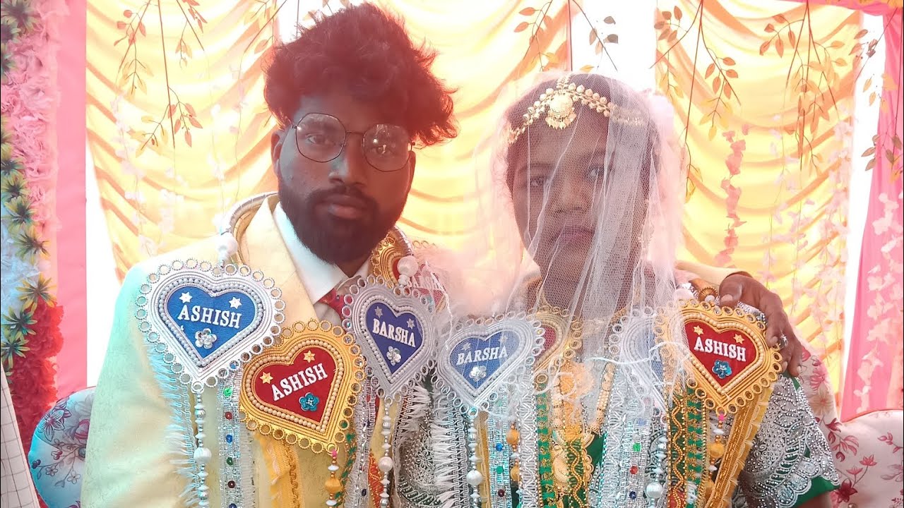 Ashish Weds Barsha merriage prosesen video nuasahi gondhahati.   ..