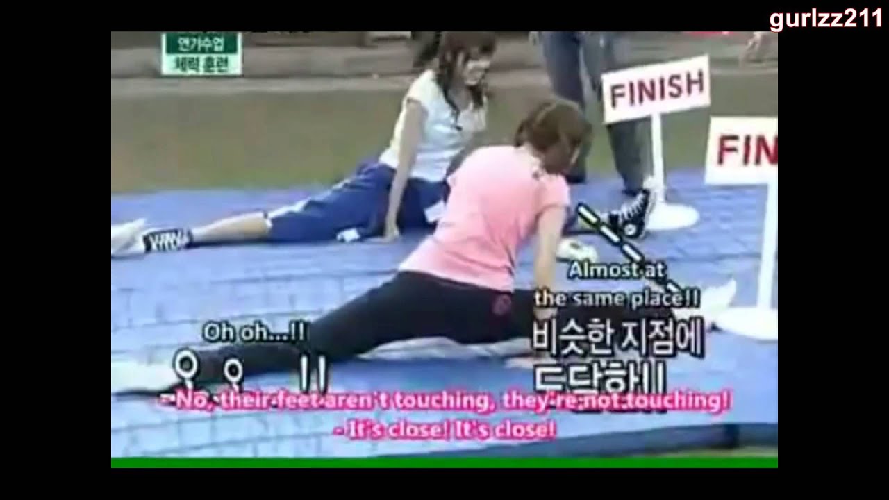 (HD) SNSD's athletic skill