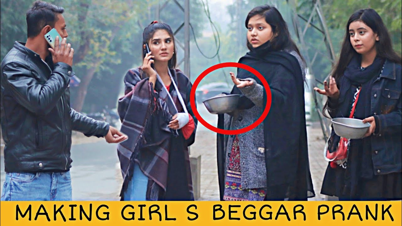 Beggar with a Twist Prank@crazycomedy9838