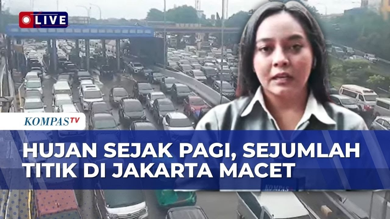 Update Lalu Lintas Jakarta: Hujan Deras Picu Kemacetan Parah di Gandaria dan Pondok Indah