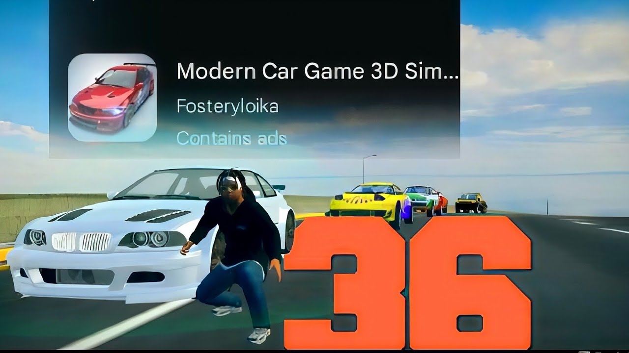 Offline Modern Car Simulator 2026 – Open World Driving