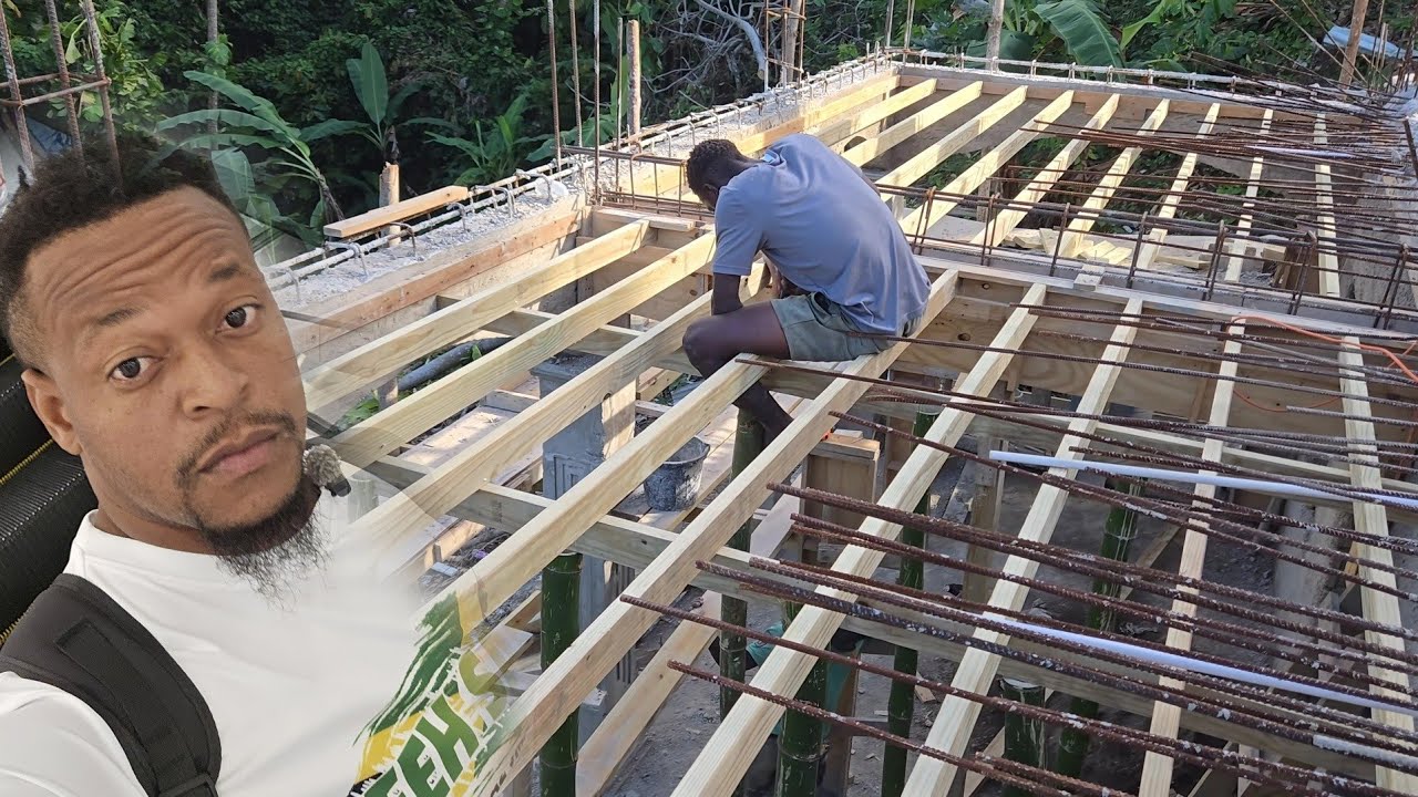 Project X || installing the rafters as we prepare to deck the porch | second level | Hikers Paradise
