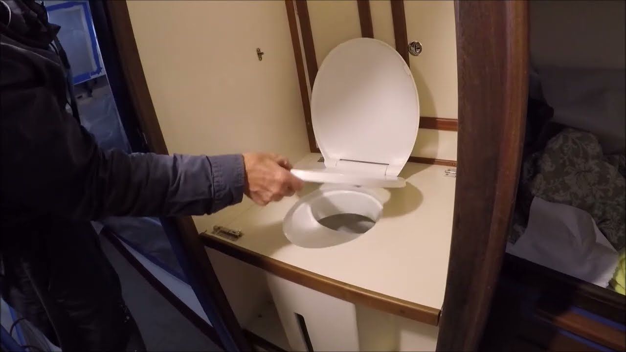 DIY Boat Dry Toilet - Cape Dory Refit Part 5
