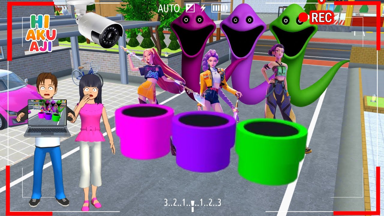 Yuta Mio Panik😱CCTV Merekam RUMI, MIRA,ZOEY Masuk & Terjebak Di Dalam Pipa Cacing di depan Rumah 😱