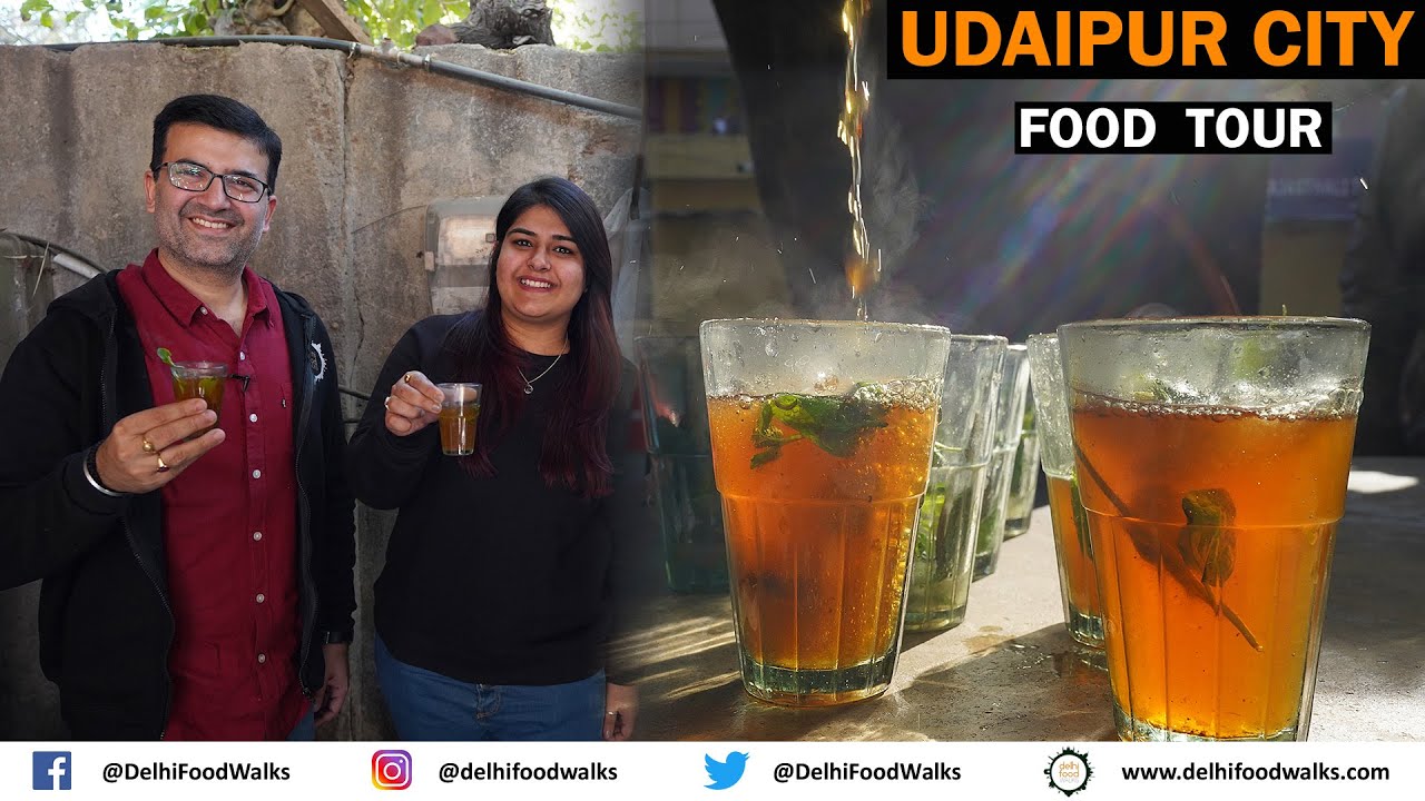 Udaipur STREET FOOD Tour: Pandit Ji LEMON Tea + MASTERCHEF Egg BHURJI + Chapli KEBAB + TILAPIA Fish